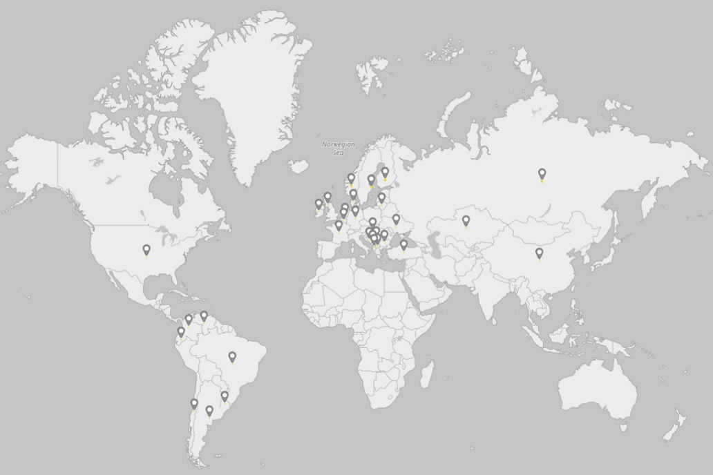 Countries of Experience